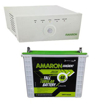 Amaron 880VA Inverter + 165AH Battery Combo