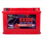 Exide Matrix Red MTREDDIN74 Car Battery 1