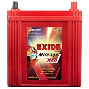 Exide Mileage Red MRED35L 35Ah Car Battery