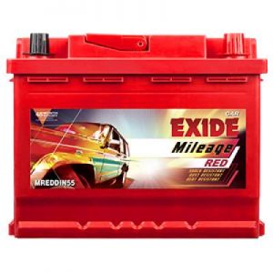 Exide Mileage Red MREDDIN55 55ah Car Battery