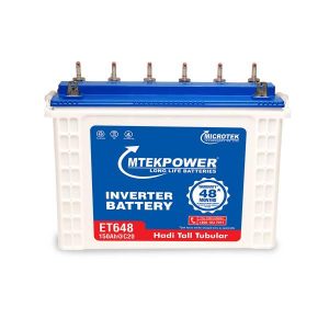 Microtek ET 648 150AH Mtek power Tall Tubular Battery