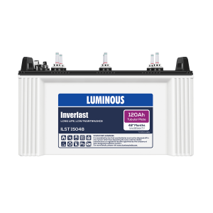 LUMINOUS INVERLAST – ILST 15048 120Ah TUBULAR BATTERY