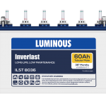 LUMINOUS INVERLAST ILST 8036 60Ah TUBULAR Battery 1