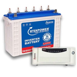 Microtek Inverter battery Combo 1200VA+150AH