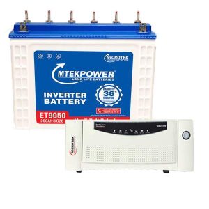 Microtek Inverter Battery Combo 1200VA+200AH