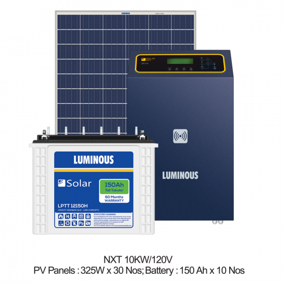 Luminous Solar Off Grid Combo - 10 KW