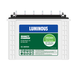 LUMINOUS SHAKTI CHARGE-SC 18054 150Ah TUBULAR Battery